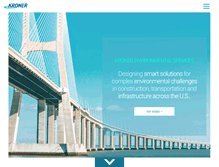 Tablet Screenshot of kronerenvironmental.com